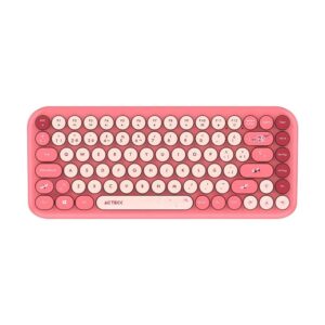 ACTECK Kit Teclado y mouse Inalámbricos 2.4hz Creator Chic K-Colors MK480 Advanced Series Teclado Inalambrico Dongle 2.4Mhz - Rango 10m, 85 teclas