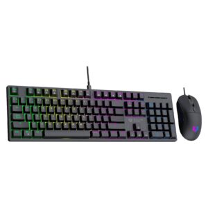 Balam Rush Combo Gamer Alámbrico Fusion Vanguard 100 CKG690 / Teclado Mecanico 100 / 105 teclas (26 Antighosting) / Mouse 6D / 3 - 600 Dpi Ajustable / Backlight