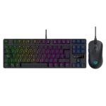 Balam Rush Combo Gamer Alámbrico Fusion Vanguard TKL CKG680 / Teclado Mecanico TKL / 88 teclas (26 Antighosting) / Mouse 6D / 3 - 600 Dpi Ajustable / Backlight