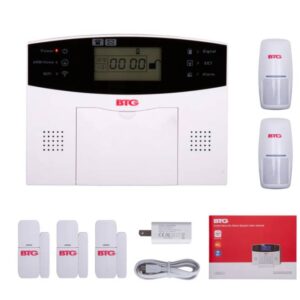 Kit de alarma Bolide inalámbrico BTG-AK2 - conexión WIFI y 4G, monitoreo por aplicación móvil