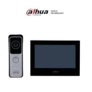 Dahua Technology DHI-KTW02 DAHUA KTW02 - Kit de Videoportero IP Wifi/ Monitor de 7 Plg Wifi/ 6 1 E S de Alarma/PoE/ Frente de Calle con Camara de 2 Mp - Ranura MicroSD/ IP65