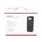 HIKVISION DS-KAS261 Kit Control de Acceso TODO INCLUIDO - Lector de Huellas 3, 000 y Tarjetas 3, 000, Compatible Hik-Connect para monitoreo remoto