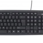 MANHATTAN 178464 Kit teclado y mouse optico de 1000 ppp - teclado con diseño ergonómico y con amplia área de trabajo, Garantia 3 años.