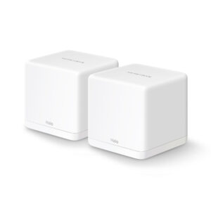 MERCUSYS Sist. wifi en malla para todo el hogar ac1300 Halo H30G(2-pack) con doble banda y control por aplicación