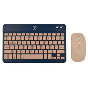 PC-201274 Kit de Teclado y Mouse Bluetooth Inalámbrico Color Azul | PERFECT CHOICE