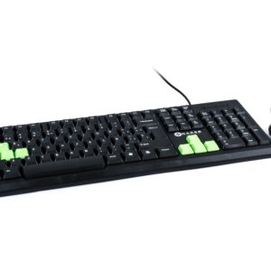 NA-457 Kit de Teclado y Mouse Naceb Technology - Estándar, Negro