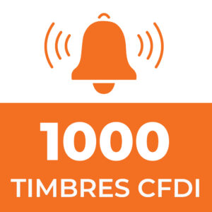 CFDI-1000 Soft Restaurant NATIONAL SOFT - 1000 timbres