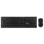 Kit de teclado y mouse keymate 2.0 USB Qian Modelo QKX-WRESP-01-BK
