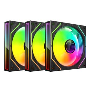 Kit gamer 3 ventiladores Xzeal XZVE101B