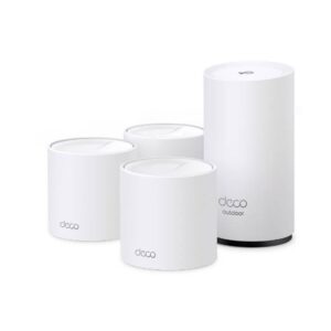 TP-LINK Deco XM50(4-pack) Sistema Wi-Fi 6 Mesh para exteriores e interiores AX3000 (Deco XM50 (4-pack)