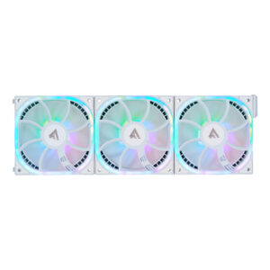 FKG500-WH Kit ventiladores modulares GAME FACTOR fkg500 - 3 fans 120mm, 58 cfm, rgb, control remoto blanco