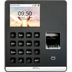 ZK TECO ZKTECO SENSEFP M1 -Control de Asistencia con Huella (500) - Tarjeta125 kHz (500), Contraseña (500), 100, 000 Eventos, Wi-Fi (Compatible con ZKBio Zlink)