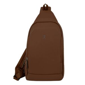 PC-085027 Bolso Crossbody cruzado ligero y acolchado Holdi Color Cafe | PERFECT CHOICE