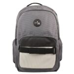 PC-085201 Mochila Escolar Para Niños Múltiples Compartimentos modelo Loopy Color Gris | PERFECT CHOICE