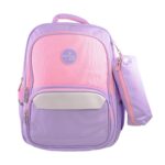 PC-085249 Mochila Escolar Infantil Múltiples Compartimentos Modelo Bookery Color Purpura | PERFECT CHOICE