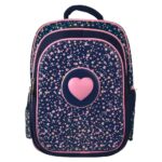 PC-085294 Mochila Escolar Para Niños Múltiples Compartimentos modelo Kiddo Corazon | PERFECT CHOICE