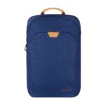 TZLBP56W-A Backpack ECO HERO TECHZONE de 15.6 - 2 compartimientos, 1 acolchado para laptop, color Azul, GARANTIA LIMITADA DE POR VIDA.