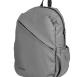 Backpack STYLE TZLBP29-G TECHZONE 16 - resistente a salpicaduras 100 Poliéster, color Gris, GARANTIA LIMITADA DE POR VIDA.