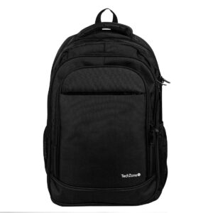Backpack MAX III TZLBP27-A TECHZONE 16 - 100 Poliéster, color Negro, Gran funcionalidad, GARANTÍA LIMITADA DE POR VIDA