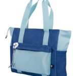 TECHZONE TOTEBAG AZUL PARA LAPTOP 16 Pulgadas TZLB01-V - color azul y turquesa
