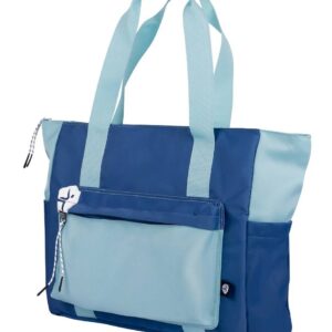 TECHZONE TOTEBAG AZUL PARA LAPTOP 16 Pulgadas TZLB01-V - color azul y turquesa