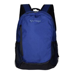 Mochila VORAGO BP-150 ecológica rpet laptop 15.6 pugladas azul / negro