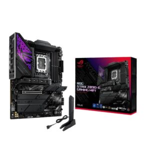 MB ASUS ROG STRIX Z890-E GAMING WIFI Intel Socket LGA1851 para procesadores Intel Core™ Ultra Series 2 - DDR5, Factor Forma ATX, WIFI 7 y Bluetooth v5.4