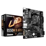 Tarjeta madre GIGABYTE micro atx - B550M H ARGB, ddr4, am4, 64 gb, para amd