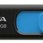 AUV128-64G-RBE Memoria USB ADATA UV128 - Negro, 64 GB, USB 3.2 (retrocompatible con 3.0 y 2.0), 100 MB/s, 40 MB/s