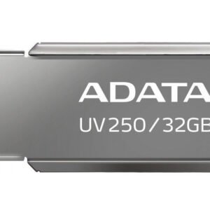 AUV250-32G-RBK Memoria USB 2.0 ADATA UV250 - Plata, 32 GB, USB tipo A
