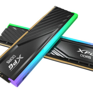 Memoria RAM ADATA XPG LANCER BLADE RGB - DDR5 24GB (kit 2X24GB) UDIMM 6000MT/s. Disipador NEGRO. AX5U6000C3024G-DTLABRBK