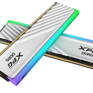 Memoria RAM ADATA XPG LANCER BLADE RGB - DDR5 KIT 2X24GB UDIMM 6000MT/s. Disipador aluminio BLANCO. AX5U6000C3024G-DTLABRWH