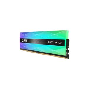 Memoria RAM ADATA XPG LANCER NEON RGB - DDR5 16GB UDIMM 6000MT/s. Disipador de aluminio GRIS PLATEADO. AX5U6000C3016G-CLANRSG