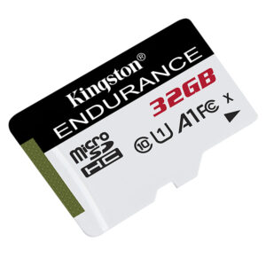Kingston Technology SDCE/32GB Memoria microsd kingston high endurence 32gb r.95mb/s w.30mb/s cl10 uhs-i u1 v10 a1