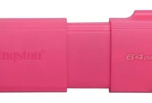 Kingston Technology KC-U2L64-7LN Memoria usb kingston datatraveler exodia m 64gb 3.2 gen 1 retráctil rosa neon