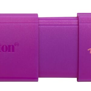 Kingston Technology KC-U2L128-7LP Memoria usb kingston datatraveler exodia m 128gb 3.2 gen 1 retráctil morado neon