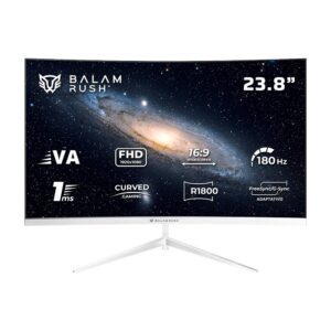 Balam Rush BR-943048 Monitor Curvo Gaming 23.8 Pulgadas 180hz ANDROMEDA MAG24Y Panel VA - Curvo