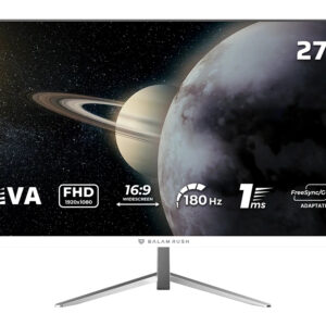 BR-943017 Monitor Gaming plano 27 Pulgadas 180hz: TITÁN MTG27Y Balam Rush FreeSync/G-Sync Adaptativo