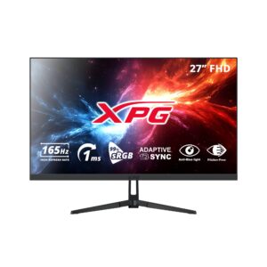 RIFT R27F6-BKCMX Monitor Gaming XPG 27 Pulgadas RIFT R27F6 165Hz. Resolución: 1920×1080(FHD). Respuesta: 1ms(MPRT) - Puertos: HDMI 2.0x1, Display 1.4x1. Negro. RIFT R27F6-BK