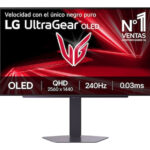 Monitor Gaming LG 27GX704A-B - 27 puLGadas, 2560 x 1440 Pixeles, .03 ms, OLED, 240 Hz