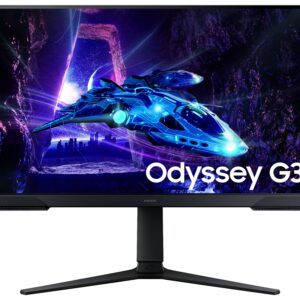 Monitor SAMSUNG Gamer 27 pulgadas - Odyssey G3, FHD, Flat, 180Hz, 5ms, color negro, LS27DG300ELXZX