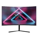 Monitor Xzeal 23.8 pulgadas Xzeal XSPMG07B XST-570-1 Panel Curvo VA FHD 100Hz 5ms 1xVGA + 1xHDMI + Vesa 100x100mm Negro