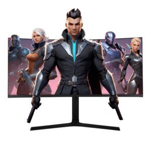 MONITOR GAME FACTOR MG802 34 Pulgadas UWQHD - Curvo 1500R, 180Hz, 3440x1440, 1 ms, 2xDP, 2xHDMI