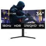 YMC-IP434-P2 Monitor Curvo de 34 Pulgadas Yeyian resolución UWQHD (3440 x 1440)