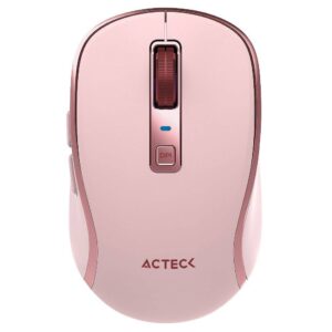 ACTECK AC-939614 Mouse Inalambrico 2.4hz Optimize Trip Pro MI580 Advanced Series Conexión USB Dongle 2.4ghz - Conexión Bluetooth, 6 Botones + Scroll. Clic Silencioso, DPI:
