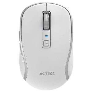 ACTECK AC-939607 Mouse Inalambrico 2.4hz Optimize Trip Pro MI580 Advanced Series Conexión USB Dongle 2.4ghz - Conexión Bluetooth, 6 Botones + Scroll. Clic Silencioso, DPI: