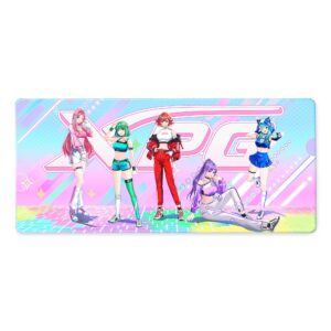 Mousepad GAMING XPG FRONTLINE XL XTREME SAGA. Extra Largo (90 x 40 CM) – base de goma ec…