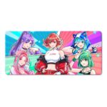 Mousepad GAMING XPG FRONTLINE XL XTREME SAGA. Extra Largo (90 x 40 CM) - base de goma ecológica. Bordes cosidos, FRONTLINEXL XTREMESAGA06-BKCWW