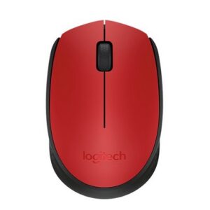 910-004941 Mouse LOGITECH M170 - Rojo, RF inalámbrico