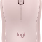 910-007117 Mouse LOGITECH M240 - Rosa, 3 botones, Bluetooth, Óptico, 4000 DPI